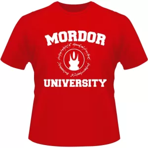 Arte Para Camiseta Mordor University Off-white