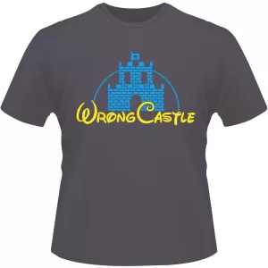 Arte Para Camiseta Wrong Castle