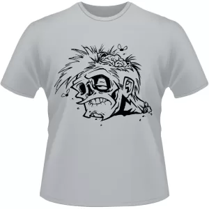 Arte Para Camiseta Zombie Art