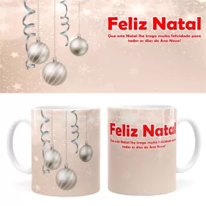 Arte Caneca De Natal 13 Digital Png