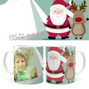 Arte Caneca Natal 62 Digital Png