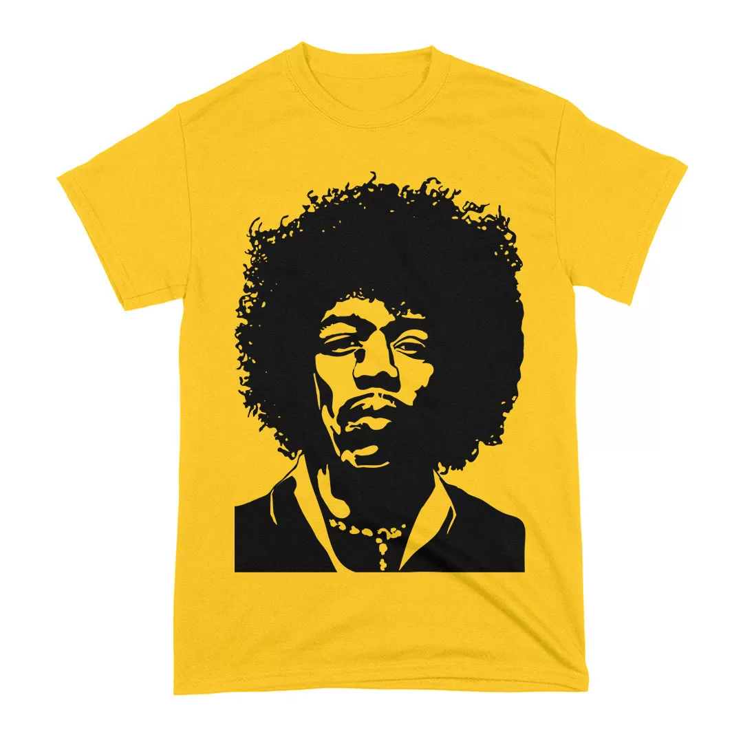 Arte Camiseta Jimi Hendrix Face Arte Camiseta Jimi Hendrix Face
