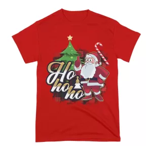 Arte Camiseta Natal Papai Noel Ho Ho Ho Png