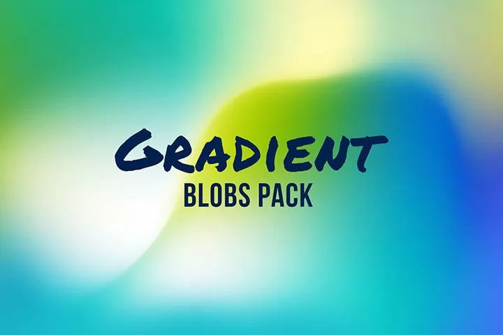 Gradient Blobs Vector Elements 1 1 1
